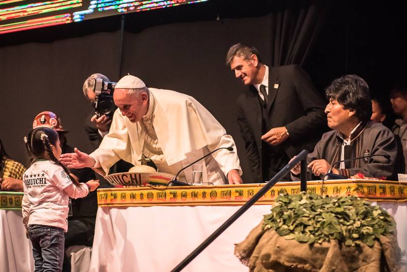 Discurso del Papa Francisco en Encuentro de los Movimientos Populares en Bolivia